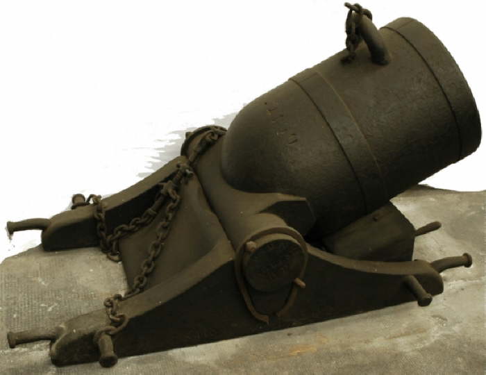 05030023 Mortaio da 22 cm Su affusto Cavalli