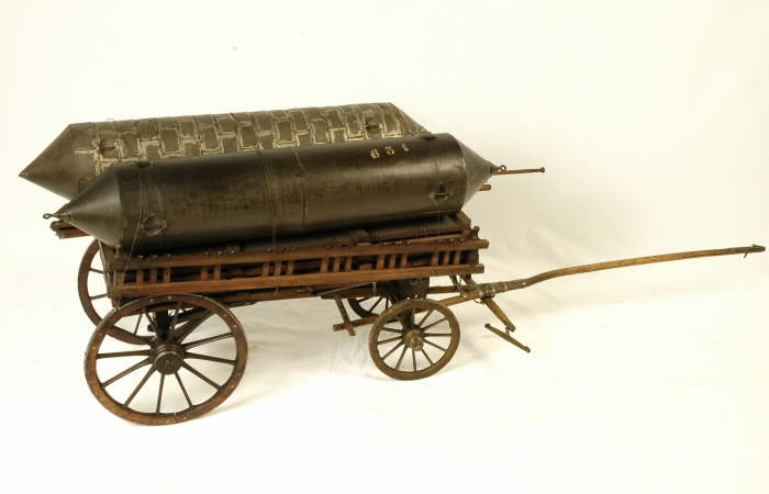 09020091 Modello di carro da ponte inglese.