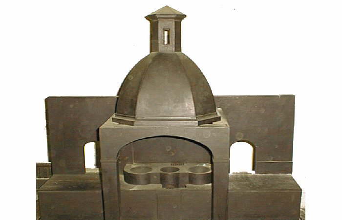 09040011 Modello di caldaia per la raffinazione del salnitro